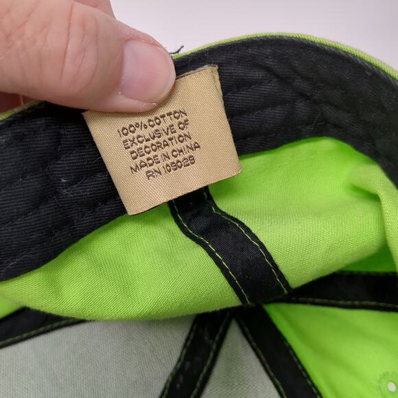 Kermit The Frog Fitted Baseball Cap Green One Size Embroidered The Muppets - Picture 10 of 10